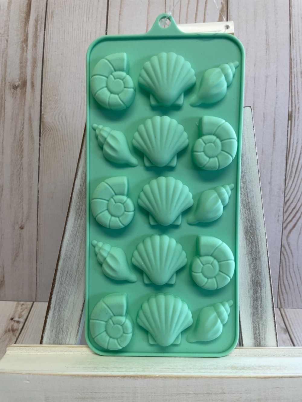 Silicone Shaped Candy Mold Chocolate Gummy Treat Seashells Shells Party Fun NEW